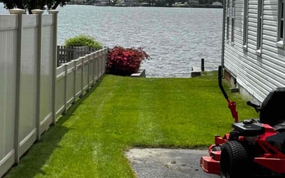 Photo of Robin A.'s yard after getting lawn care in Essex, MD