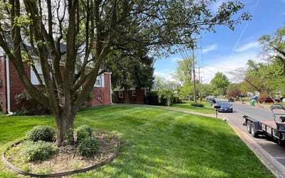 Photo of Carlos L.'s yard after getting lawn care in Gaithersburg, MD