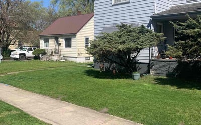 Photo of Dana F.'s yard after getting lawn care in Gary, IN