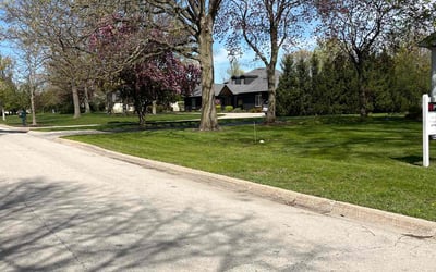 Photo of Matt T.'s yard after getting lawn care in Fishers, IN