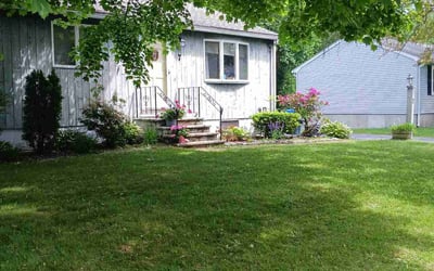 Photo of Mia P.'s yard after getting lawn care in Shrewsbury, MA