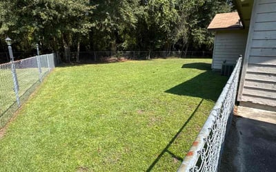 Photo of Harry H.'s yard after getting lawn care in Mount Laurel, NJ