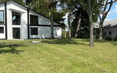Photo of Philip P.'s yard after getting lawn care in Holiday, FL