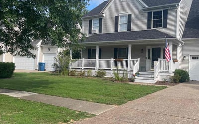 Photo of Caleb S.'s yard after getting lawn care in Crestwood, KY