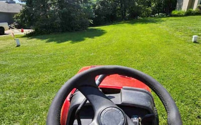 Photo of Thomas K.'s yard after getting lawn care in Rockford, MI