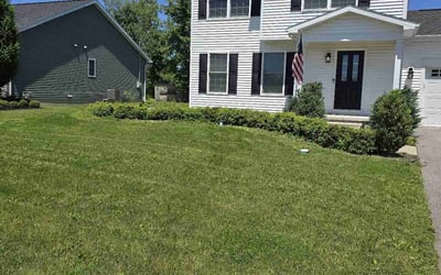 Photo of Linda F.'s yard after getting lawn care in Lancaster, NY