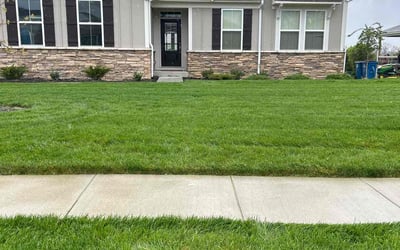 Photo of Mychal G.'s yard after getting lawn care in La Grange, KY
