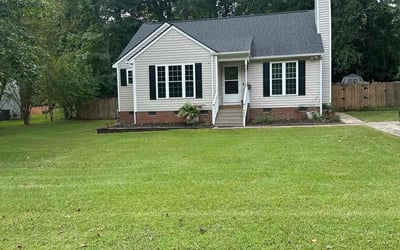 Photo of Atticus S.'s yard after getting lawn care in Holly Springs, NC