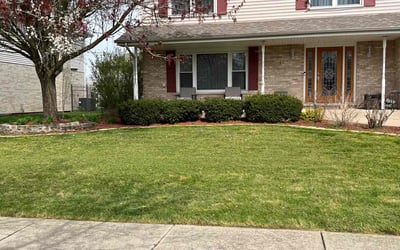 Photo of Jennifer M.'s yard after getting lawn care in New Lenox, IL