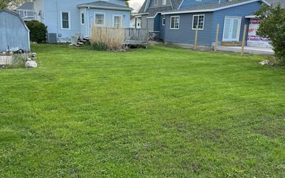 Photo of Mekita J.'s yard after getting lawn care in Sioux City, IA