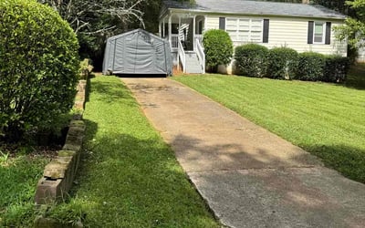 Photo of Sammy W.'s yard after getting lawn care in Prairieville, LA