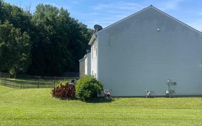 Photo of Jared S.'s yard after getting lawn care in Taylors, SC