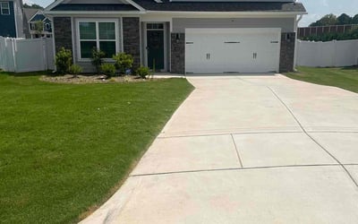 Photo of Deepak U.'s yard after getting lawn care in Fuquay Varina, NC