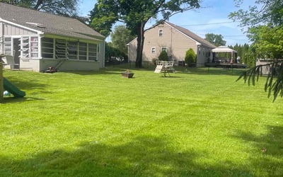 Photo of Lynne F.'s yard after getting lawn care in Souderton, PA