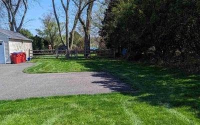 Photo of Warren S.'s yard after getting lawn care in Collegeville, PA