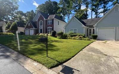 Photo of John S.'s yard after getting lawn care in Schererville, IN