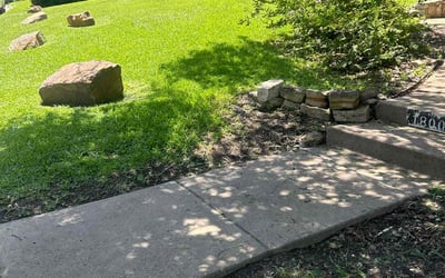 Photo of Jonathan F.'s yard after getting lawn care in Central Islip, NY
