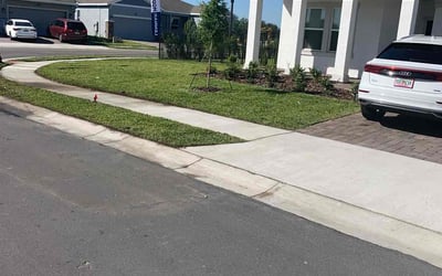 Photo of Adam H.'s yard after getting lawn care in Defuniak Springs, FL