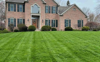 Photo of John C.'s yard after getting lawn care in Ravenna, OH