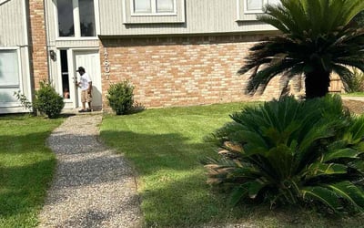 Photo of Brittany M.'s yard after getting lawn care in Charleston, WV