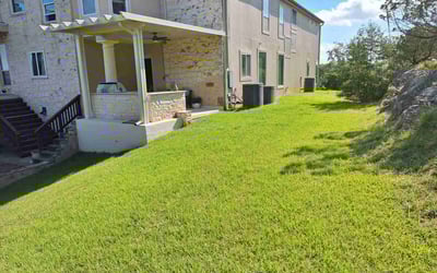 Photo of Christopher H.'s yard after getting lawn care in San Antonio, TX