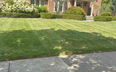 Photo of Amanda G.'s yard after getting lawn care in Cleveland, TN