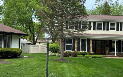 Photo of Kari S.'s yard after getting lawn care in Arlington Heights, IL