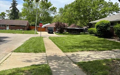 Photo of Kim L.'s yard after getting lawn care in Provo, UT