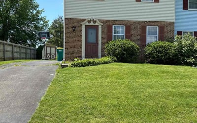 Photo of Annette A.'s yard after getting lawn care in Lancaster, PA