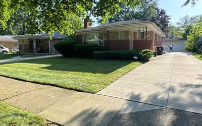 Photo of Morgan N.'s yard after getting lawn care in Brownstown, MI