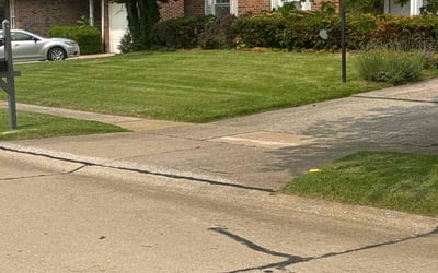 Photo of Jake P.'s yard after getting lawn care in Cincinnati, OH