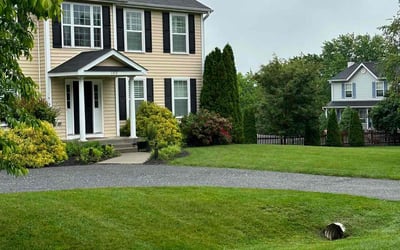 Photo of Ariel F.'s yard after getting lawn care in Hendersonville, NC