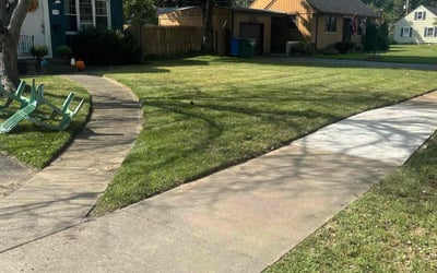 Photo of Larry S.'s yard after getting lawn care in Newark, NY