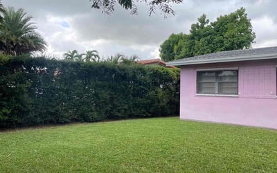 Photo of Henry L.'s yard after getting lawn care in Miami, FL