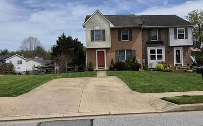 Photo of Tyler Q.'s yard after getting lawn care in Westminster, MD