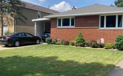 Photo of Casey W.'s yard after getting lawn care in Fayetteville, AR