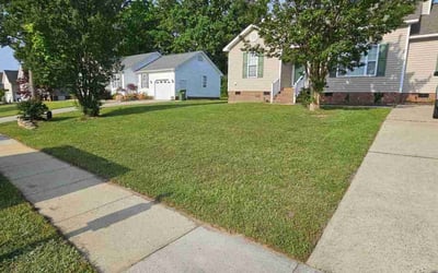 Photo of Mithun S.'s yard after getting lawn care in Fuquay Varina, NC