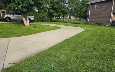 Photo of Donald W.'s yard after getting lawn care in Purcellville, VA