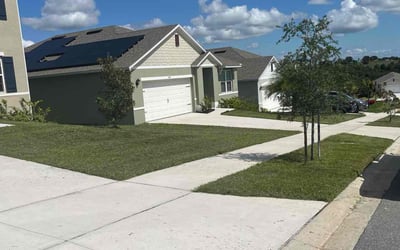 Photo of Joshua Q.'s yard after getting lawn care in Groveland, FL
