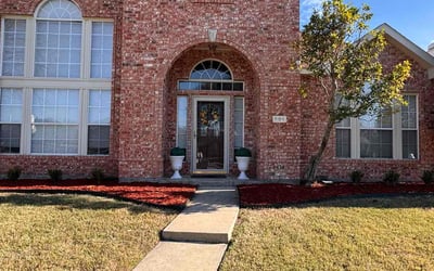 Photo of Latonya J.'s yard after getting lawn care in Lewisville, TX