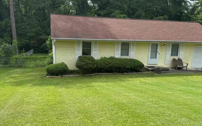 Photo of Juliee C.'s yard after getting lawn care in Aubrey, TX
