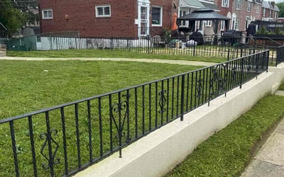 Photo of Barbara J.'s yard after getting lawn care in Darby, PA