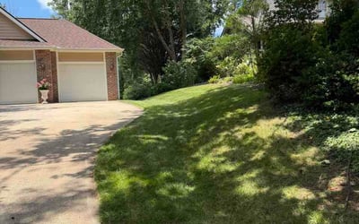 Photo of Anthony C.'s yard after getting lawn care in Cumberland, RI
