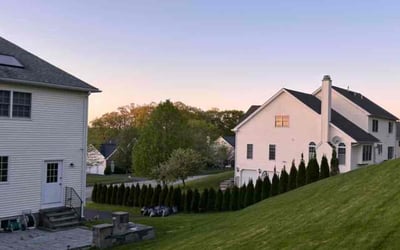Photo of Victor W.'s yard after getting lawn care in Webster, MA