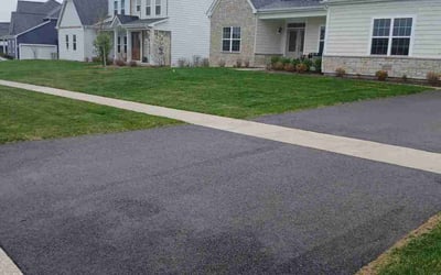 Photo of Rose S.'s yard after getting lawn care in Carpentersville, IL