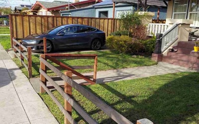 Photo of Joseph D.'s yard after getting lawn care in Berkeley, CA