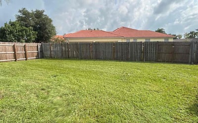 Photo of Anthony V.'s yard after getting lawn care in Spring Hill, FL