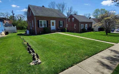 Photo of Lakshmanarao R.'s yard after getting lawn care in Cockeysville, MD