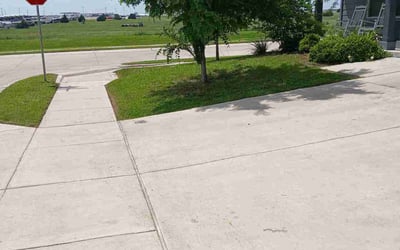 Photo of Stacie T.'s yard after getting lawn care in Stafford, VA