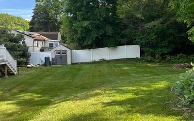 Photo of Rodney L.'s yard after getting lawn care in Attleboro, MA
